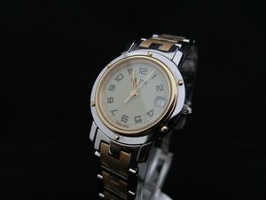 枚方市のお客様からブランド時計,エルメスクリッパーをお買取りさせて頂きました。