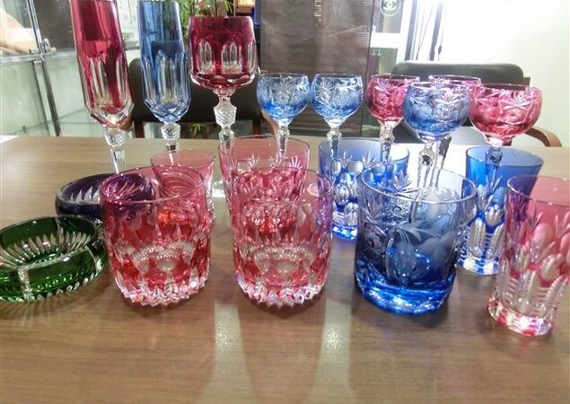 大阪市都島区のお客様からナハトマン・ホヤなどガラス製品をお買取りさせて頂きました。